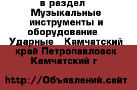  в раздел : Музыкальные инструменты и оборудование » Ударные . Камчатский край,Петропавловск-Камчатский г.